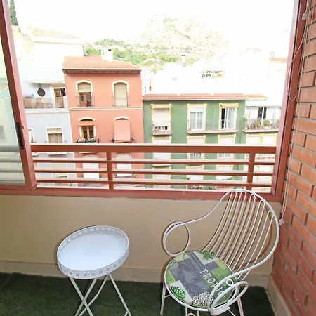 Castle Views. Terrace. Design Style. Ac. Wifi. Refurbished. Supercentric. Apartment Alicante